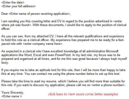 Cover letter immigration officer