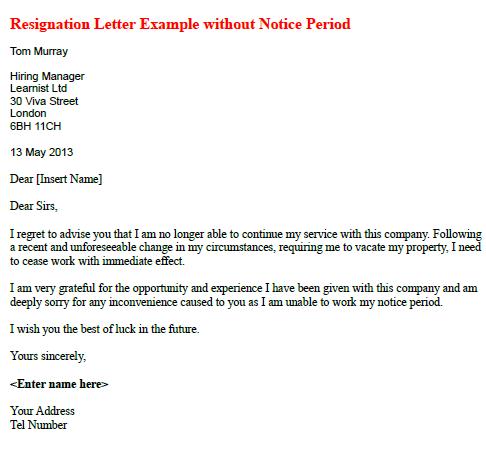 10+ Sample New Job Resignation Letter Templates