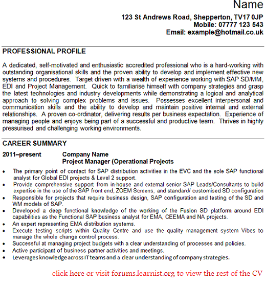 Cv examples for interests and hobbies - Dental Vantage ...