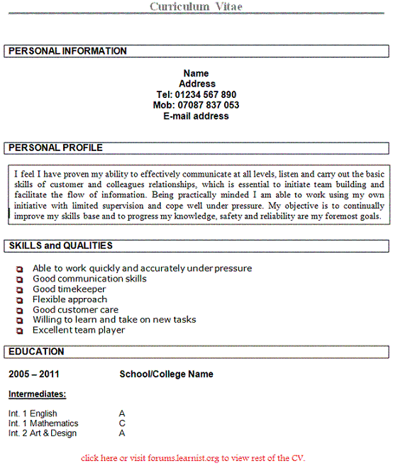 Secretarial responsibilities resume