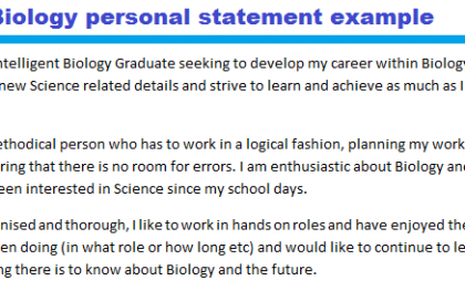 personal statement examples for teaching
