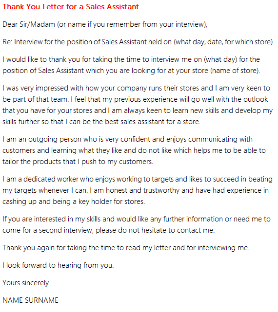 thanking letter for sles thank you letter for a sales assistant forums thanking letter for sles thank you letter for a sales assistant forums