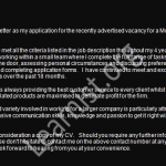 mortgage advisor job application cover letter example