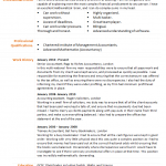 accountant cv example