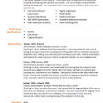 administrator cv template