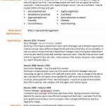 manager cv example and template