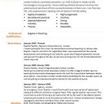 teacher cv example