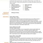 volunteer cv example