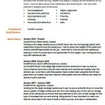 Forklift Driver cv example