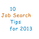 job search tips for 2013