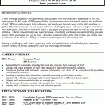HR Assistant cv example