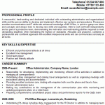 Office Administrator CV Example