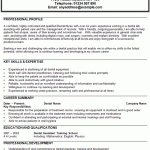 dental nurse cv example