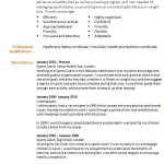 long term unemployed cv example template