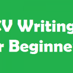 cv writing for beginners