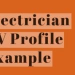 Electrician CV Profile Example