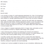Engineering Supervisor Cover Letter Example