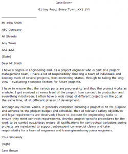 engineering manager cover letter