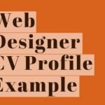 Web Designer CV Profile Example
