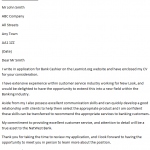 bank cashier cover letter