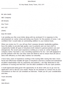 nursing cover letter labor and delivery