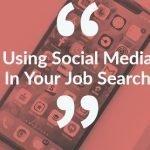 using social media for jobs